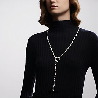 Chaine d'Ancre Punk long necklace, large model